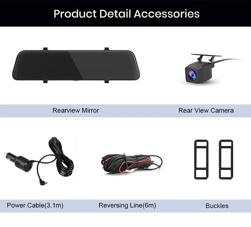 12 Inch 2K Video Stream Car RearView Mirror DVR 2.5D Screen Super Night Vision Dash Cam era Recorder Dual Registrar
12 Inch 2K Video Stream Car RearView Mirror DVR 2.5D Screen Super Night Vision Dash Cam era Recorder Dual Registrar