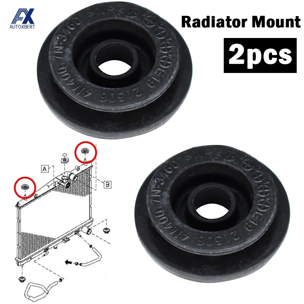 2pc Radiator Mounting Rubber Bush For Nissan CUBE z11 JUKE F15 Micra K12 MURANO Z50 Z51 NOTE E11 Sunny B15 N16 Teana J31 J32
2pc Radiator Mounting Rubber Bush For Nissan CUBE z11 JUKE F15 Micra K12 MURANO Z50 Z51 NOTE E11 Sunny B15 N16 Teana J31 J32