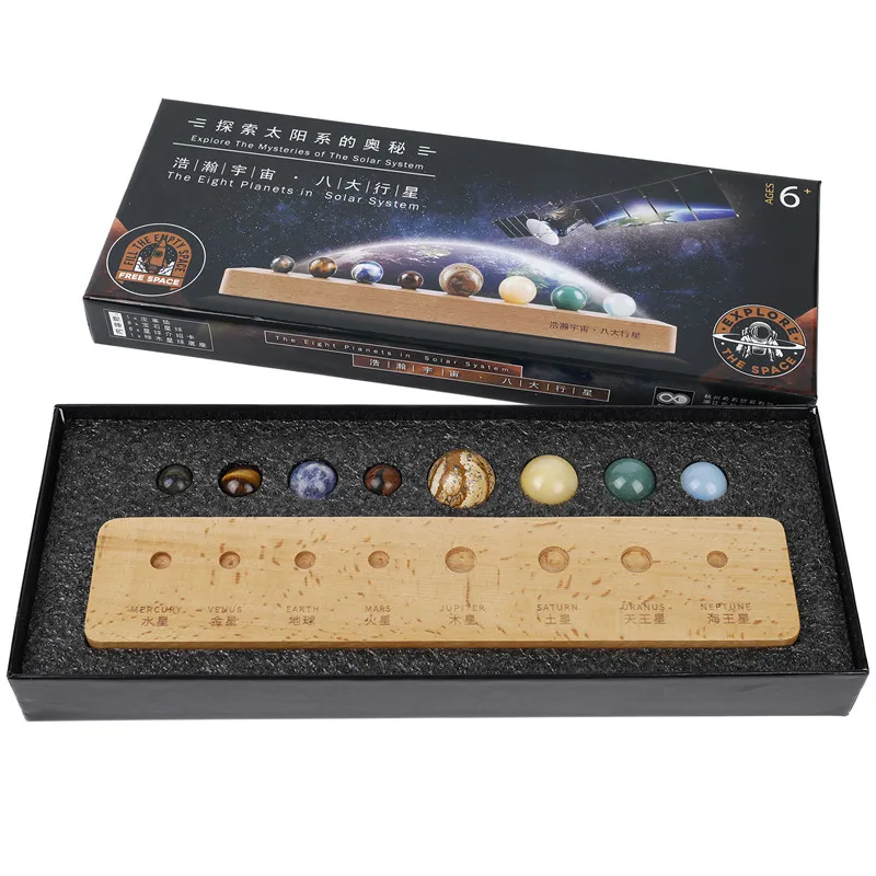 Natural Crystal spheres the eight planets in solar system Gemstone Energy Healing Collection Box desk Ornaments Home Decor
Natural Crystal spheres the eight planets in solar system Gemstone Energy Healing Collection Box desk Ornaments Home Decor