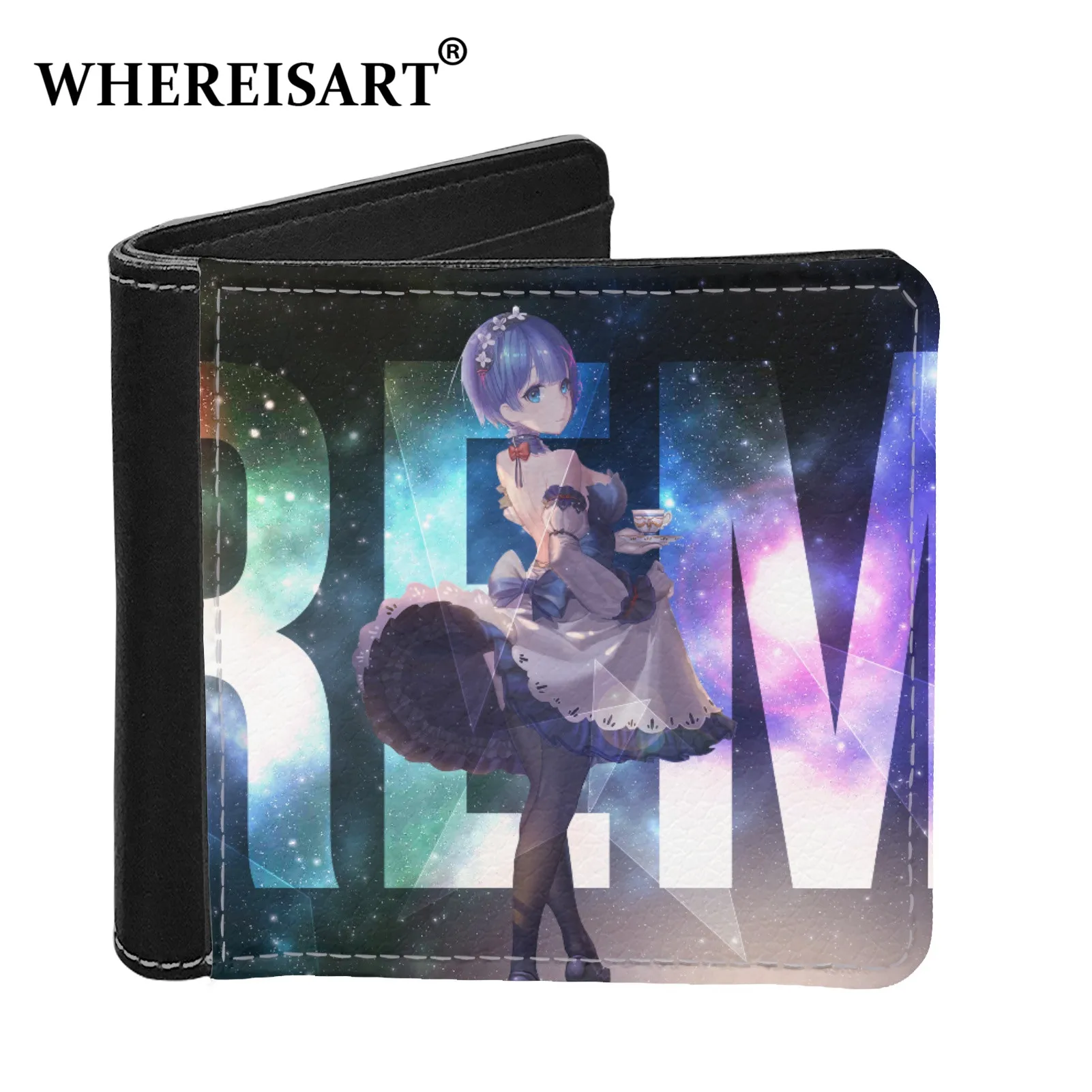 WHEREISART High Quality Anime ReZERO -Starting Life in Another World Men Wallets Short Purse PU Leather Lem Coin Card Bag Boys
WHEREISART High Quality Anime ReZERO -Starting Life in Another World Men Wallets Short Purse PU Leather Lem Coin Card Bag Boys