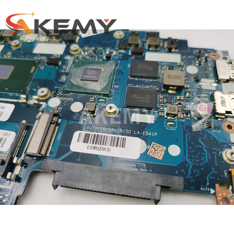 ERILLES LA-E541P Laptop motherboard for Lenovo 320S-15IKB FLEX5-1570 original mainboard I7-7500U 920MX/2G 5B20N78631
ERILLES LA-E541P Laptop motherboard for Lenovo 320S-15IKB FLEX5-1570 original mainboard I7-7500U 920MX/2G 5B20N78631