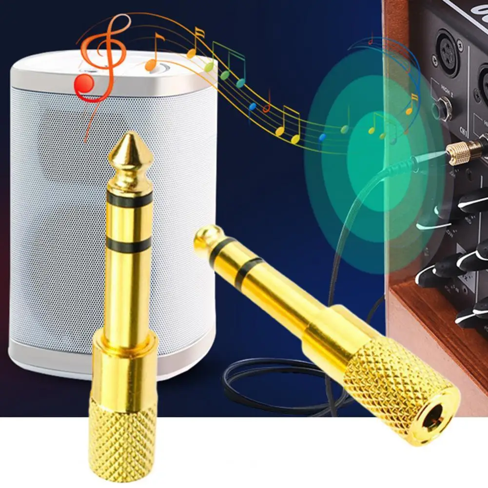 Useful Audio Connector Lightweight Adapter Connector Fast Transmission Low Sound Loss Female Adapter Connector Jack
Useful Audio Connector Lightweight Adapter Connector Fast Transmission Low Sound Loss Female Adapter Connector Jack