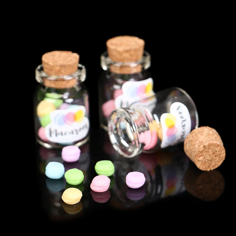 1Bottle 1:12 Dollhouse Miniature Colorful Macaron Biscuits Canned goods Pretend Play Food Accessories Toys
1Bottle 1:12 Dollhouse Miniature Colorful Macaron Biscuits Canned goods Pretend Play Food Accessories Toys
