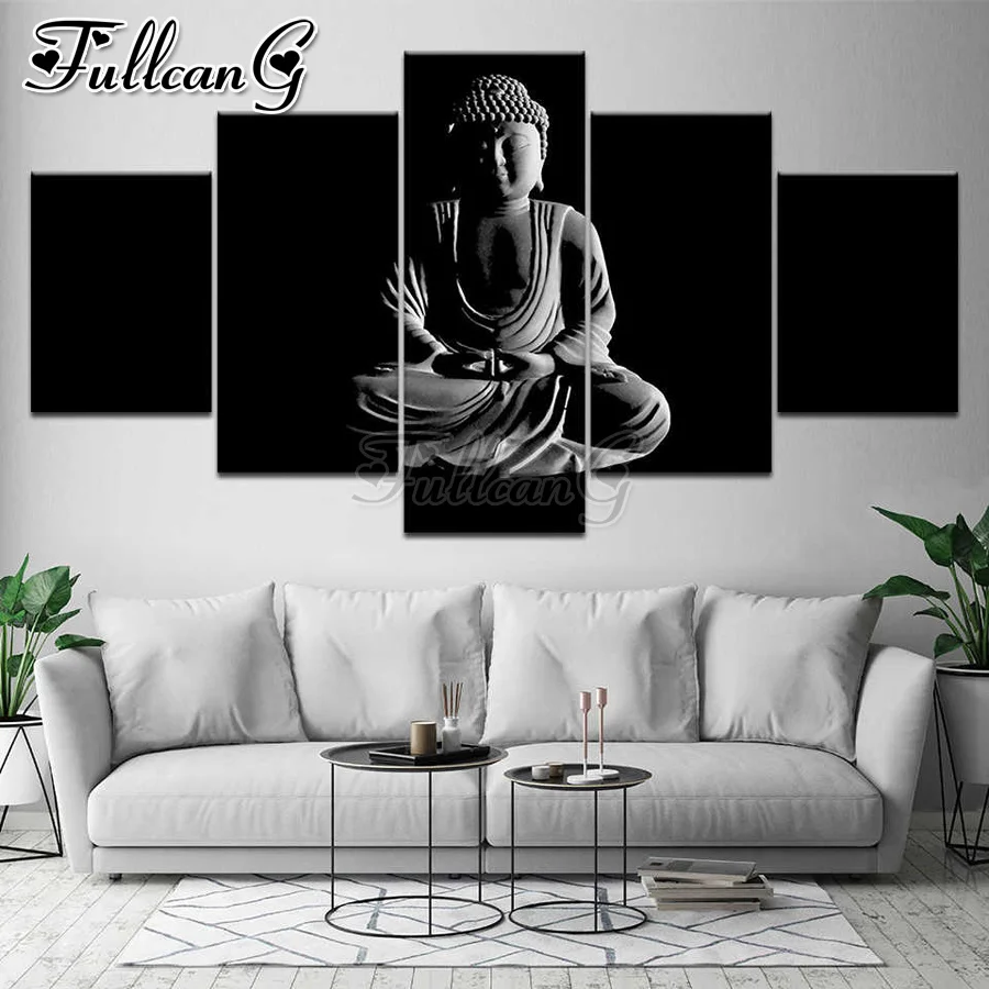 FULLCANG black background Stone Buddha icon 5 piece diy diamond painting full square round drill mosaic embroidery sale FC3423
FULLCANG black background Stone Buddha icon 5 piece diy diamond painting full square round drill mosaic embroidery sale FC3423