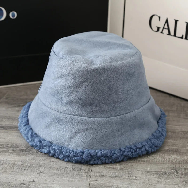 2021 New Double-sided Lamb hair Fisherman Hat Korean Version Plus Velvet Deerskin Velvet Fisherman Hat Outdoor Warm Bucket Hat
2021 New Double-sided Lamb hair Fisherman Hat Korean Version Plus Velvet Deerskin Velvet Fisherman Hat Outdoor Warm Bucket Hat