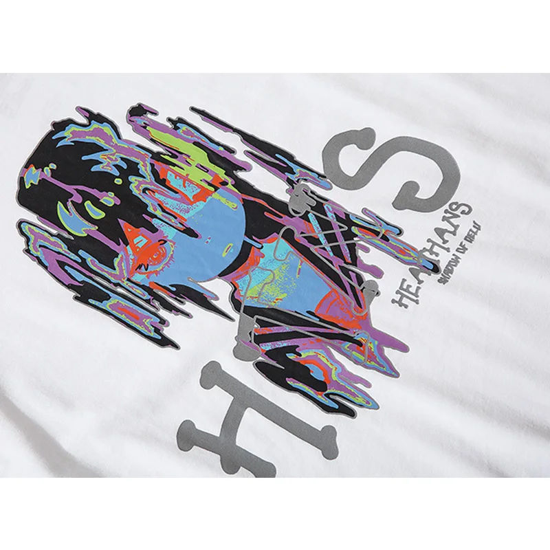 JING ZHE T-shirt Men Colorful Melted Anime Print Couple Tee Shirts Summer Casual Cozy Harajuku Baggy Hip Hop Fashion Streetwear
JING ZHE T-shirt Men Colorful Melted Anime Print Couple Tee Shirts Summer Casual Cozy Harajuku Baggy Hip Hop Fashion Streetwear