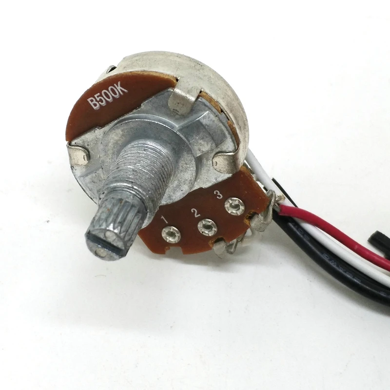 Electric Guitar Parts Open Wiring Harness 1V1T1J 500K Pots Tone 3 Way Toggle Switch Guitar Pickup
Electric Guitar Parts Open Wiring Harness 1V1T1J 500K Pots Tone 3 Way Toggle Switch Guitar Pickup