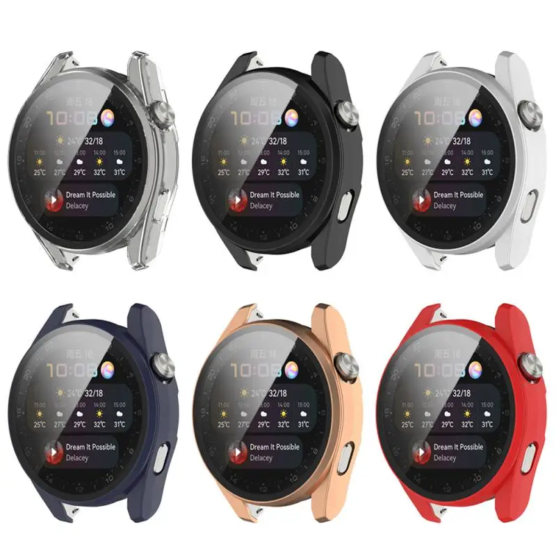 Защитный чехол для Huawei Watch 3 Pro, противоударный защитный чехол, закаленная пленка, защита экрана, защитный чехол
Защитный чехол для Huawei Watch 3 Pro, противоударный защитный чехол, закаленная пленка, защита экрана, защитный чехол