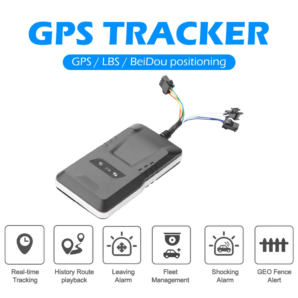 GPS Tracker GPS Locator Cut Off GSM G05N Car BDS Fuel Real Time Tracking Device for Outdoor Car Location Supplies
GPS Tracker GPS Locator Cut Off GSM G05N Car BDS Fuel Real Time Tracking Device for Outdoor Car Location Supplies