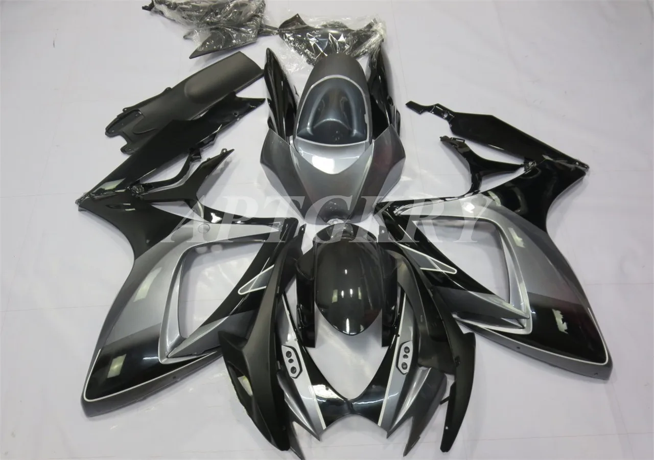 New ABS Plastic Shell Motorcycle Fairing kit Fit For Suzuki GSXR600 GSXR750 K6 2006 2007 06 07 Bodywork set Custom Gray Black
New ABS Plastic Shell Motorcycle Fairing kit Fit For Suzuki GSXR600 GSXR750 K6 2006 2007 06 07 Bodywork set Custom Gray Black