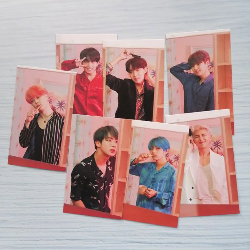 Wholesale Kpop Bangtan Boys Group Normal Life Collection Postercard Postcard New Album Lomo Card Photo Photo Card Lomo Card
Wholesale Kpop Bangtan Boys Group Normal Life Collection Postercard Postcard New Album Lomo Card Photo Photo Card Lomo Card