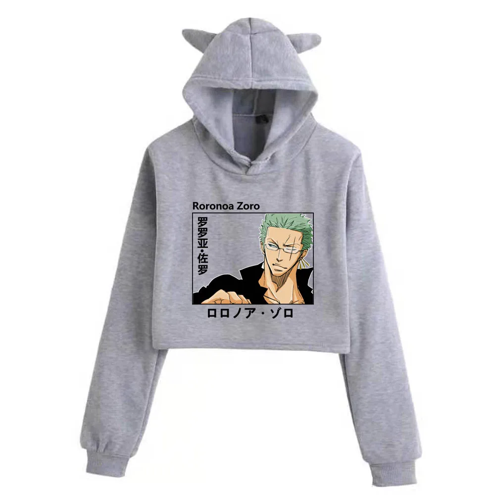 Women Pullovers Hoodies Sweatshirts Anime One Piece Hoody Roronoa Zoro Clothes Streetwear Pullover Tops
Women Pullovers Hoodies Sweatshirts Anime One Piece Hoody Roronoa Zoro Clothes Streetwear Pullover Tops