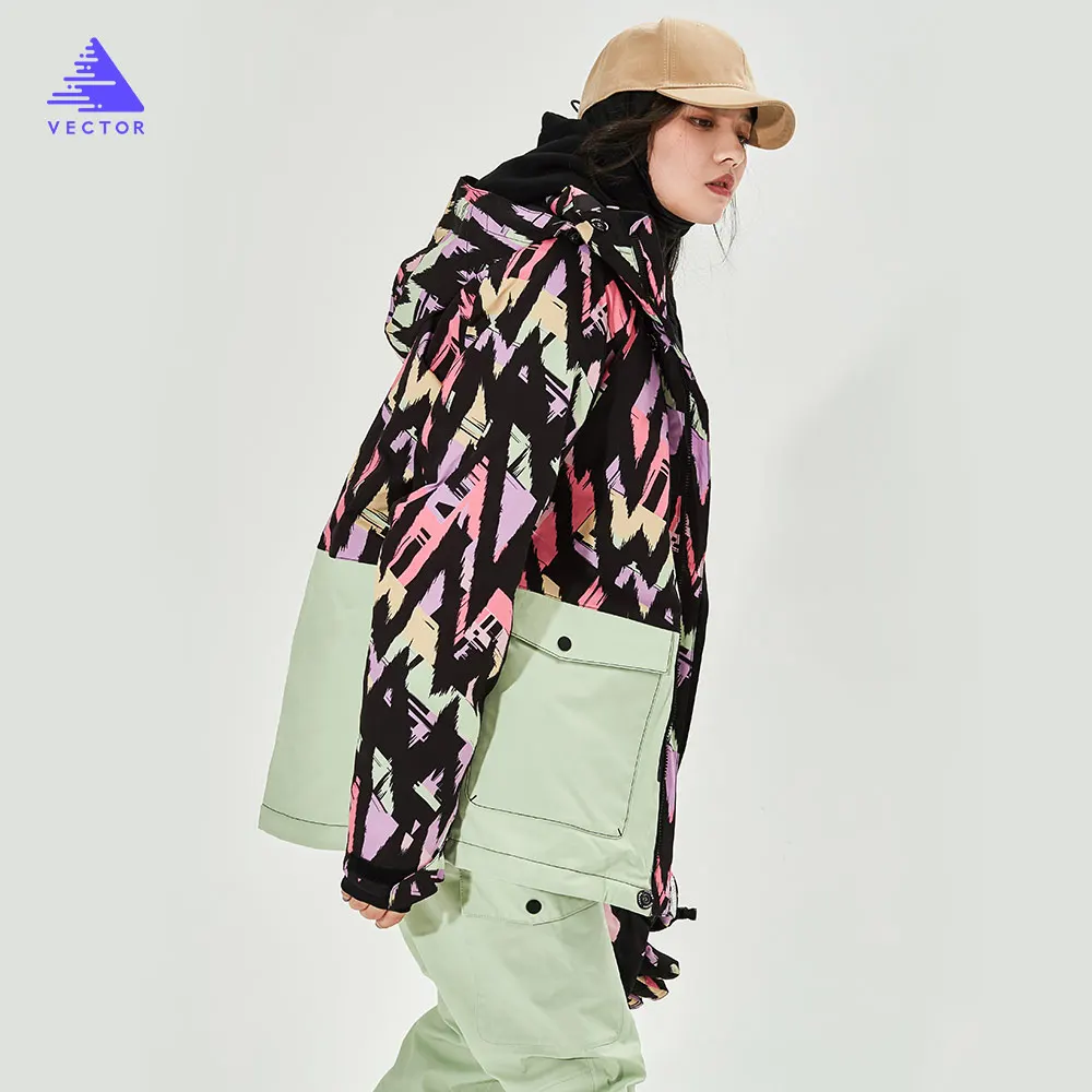 2020 VECTOR Men Women Ski Jacket Winter Warm Windproof Waterproof Outdoor Sports Snowboard Skiing Fashion Coat Chic Tops 
2020 VECTOR Men Women Ski Jacket Winter Warm Windproof Waterproof Outdoor Sports Snowboard Skiing Fashion Coat Chic Tops