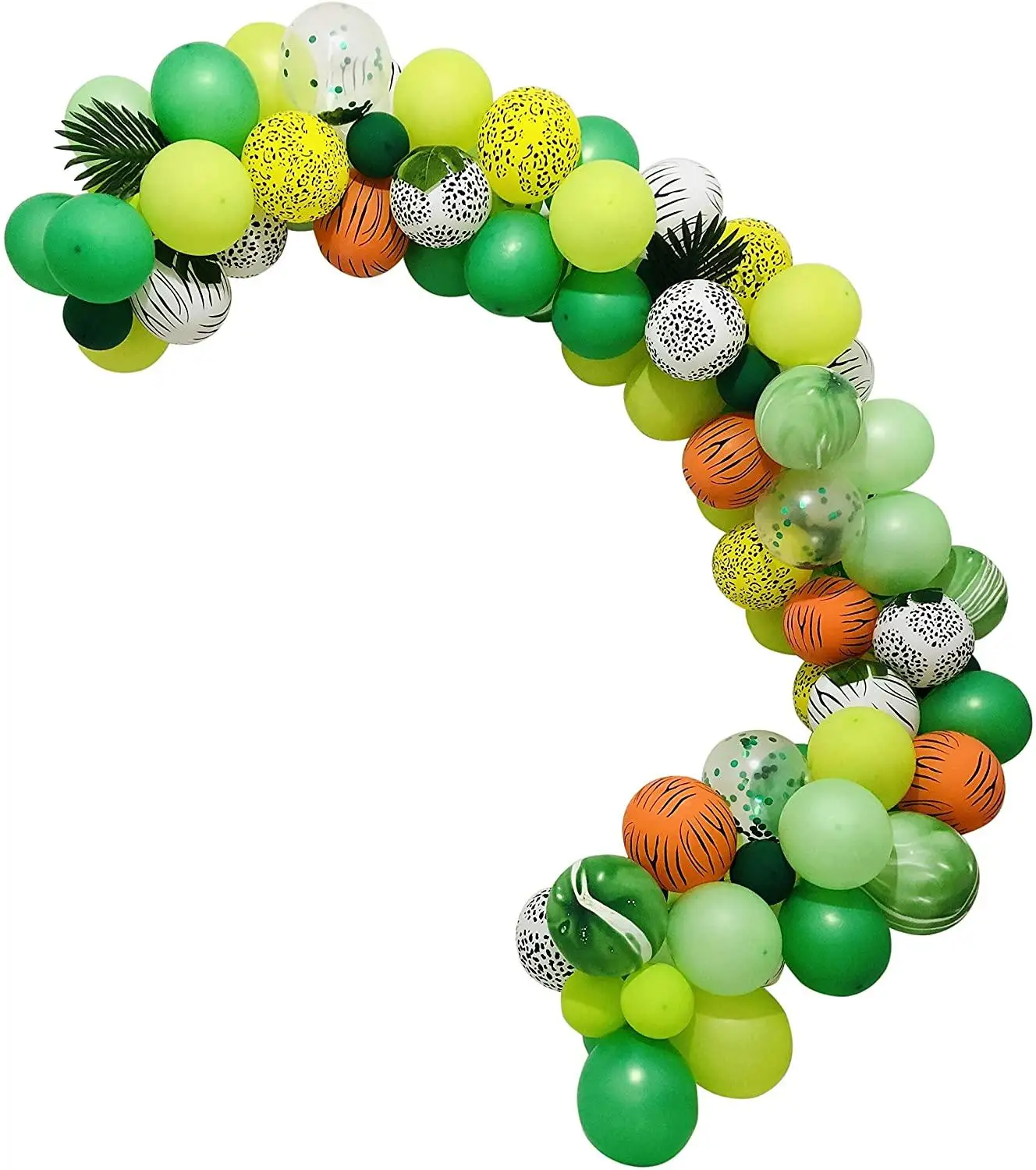 100pcs Safari Party Supplies 1st Birthday Balloon Cartoon Jungle Balloon Decorations For Party Supplies Safari Striped Balloon
100pcs Safari Party Supplies 1st Birthday Balloon Cartoon Jungle Balloon Decorations For Party Supplies Safari Striped Balloon