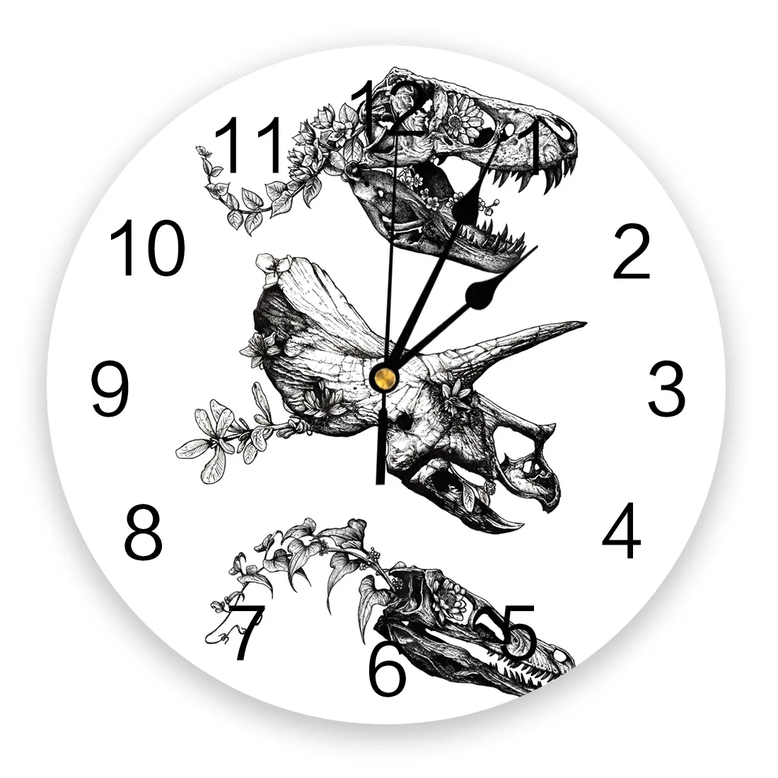 Jurassic Bloom Wall Clock Home Decor Bedroom Silent Oclock Watch Wall for Kitchen Living Room Wall Digital Clock
Jurassic Bloom Wall Clock Home Decor Bedroom Silent Oclock Watch Wall for Kitchen Living Room Wall Digital Clock