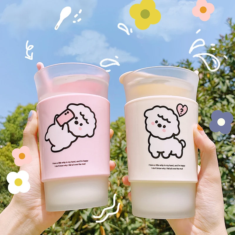 400ML Capacity Heat Resistant Gloves Giving A Spoon Glass Portable Seal Outdoor Bottle Hiking Camping Travel Water Cup With Lid
400ML Capacity Heat Resistant Gloves Giving A Spoon Glass Portable Seal Outdoor Bottle Hiking Camping Travel Water Cup With Lid