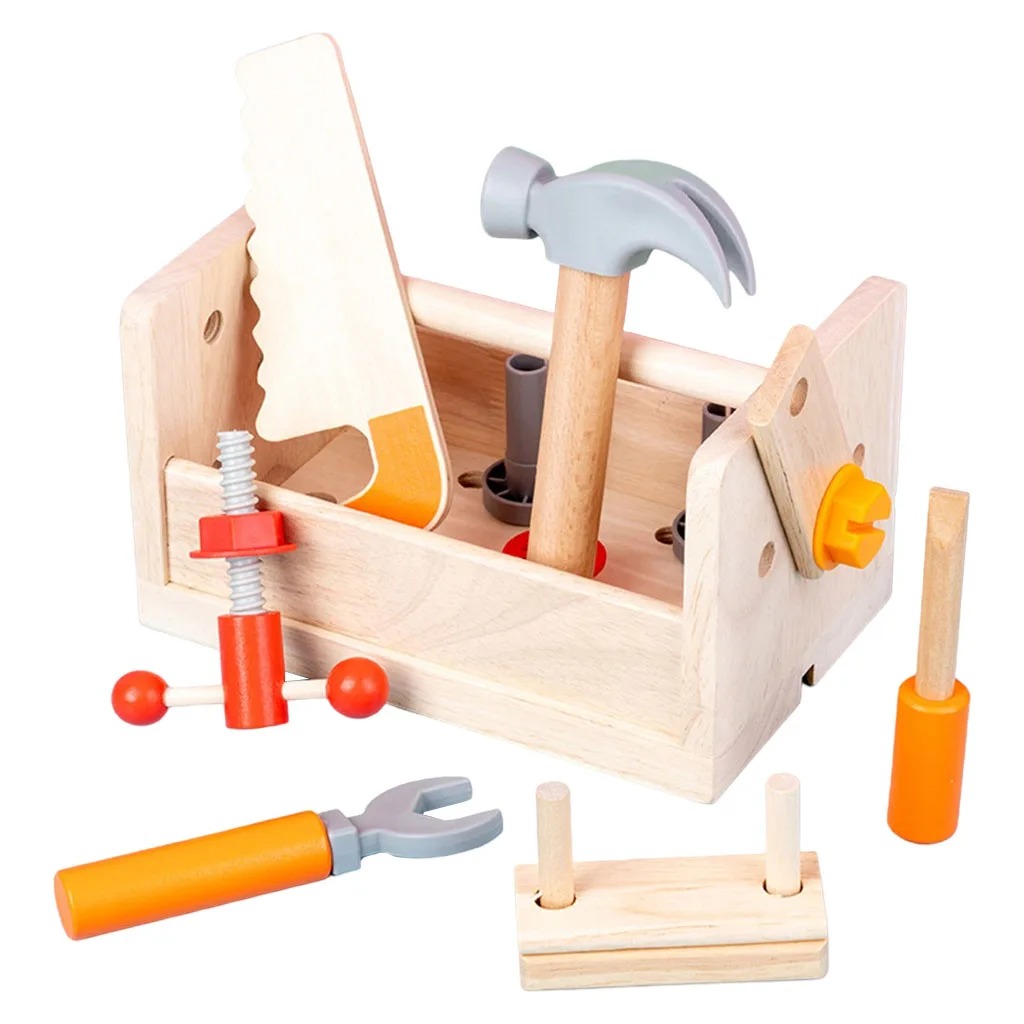 Kids Toolbox Toy Building Set Nut Disassembly Accessory Play Set for Girls and Boys
Kids Toolbox Toy Building Set Nut Disassembly Accessory Play Set for Girls and Boys