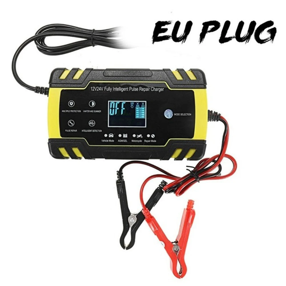 2-150Ah Multi-Functional Easy Use LCD Battery Charger Intelligent Emergency Charger for Car Motorcycle AGM
2-150Ah Multi-Functional Easy Use LCD Battery Charger Intelligent Emergency Charger for Car Motorcycle AGM