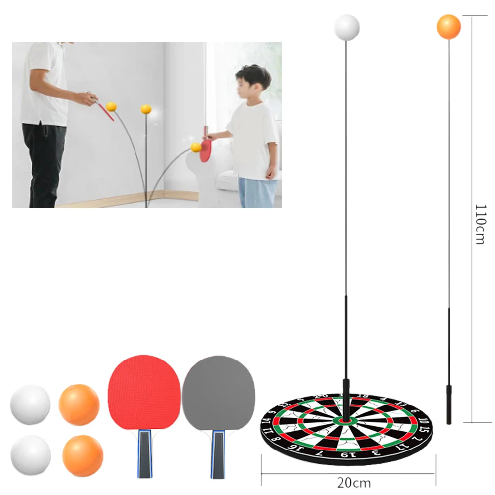 Equipment Rebound Fixed Soft Shaft Adjustable Table Tennis Trainer Stable Training Elastic Universal With Paddle Beginner Sports
Equipment Rebound Fixed Soft Shaft Adjustable Table Tennis Trainer Stable Training Elastic Universal With Paddle Beginner Sports