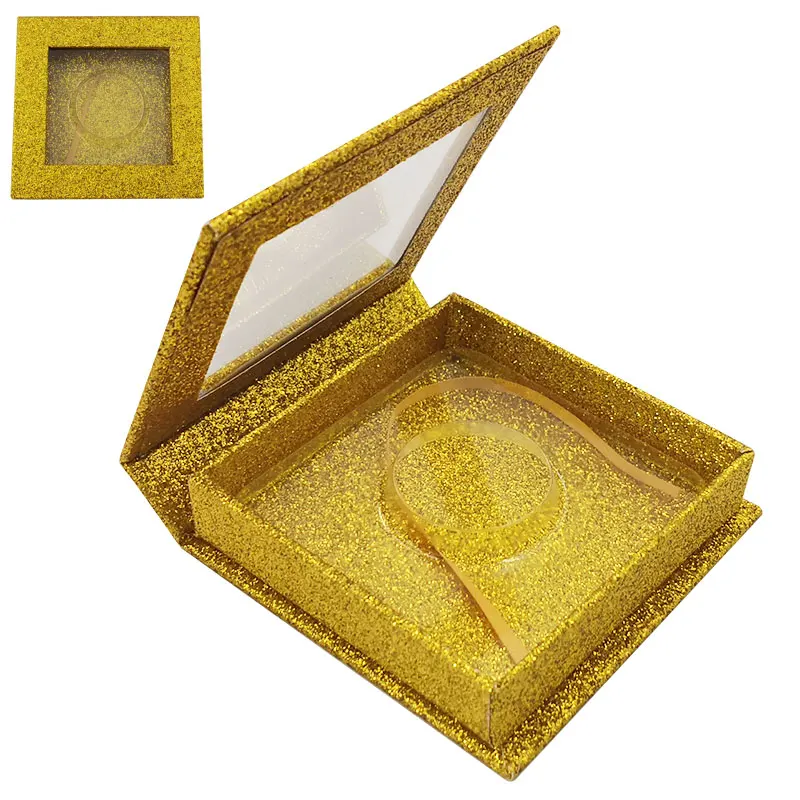 Wholesale False Eyelash Packaging Square Glitter Gold Box Lash Boxe Custom Logo Private Name Eyelashes Package Storage Case Bulk
Wholesale False Eyelash Packaging Square Glitter Gold Box Lash Boxe Custom Logo Private Name Eyelashes Package Storage Case Bulk