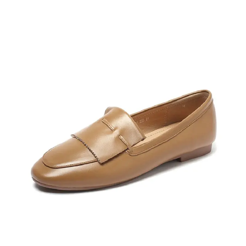 Sianie Tianie Chic Popular Comfortable Women's Loafers High-end Made Round Toe Casual Flats Slip-on Woman Office Daily Shoes