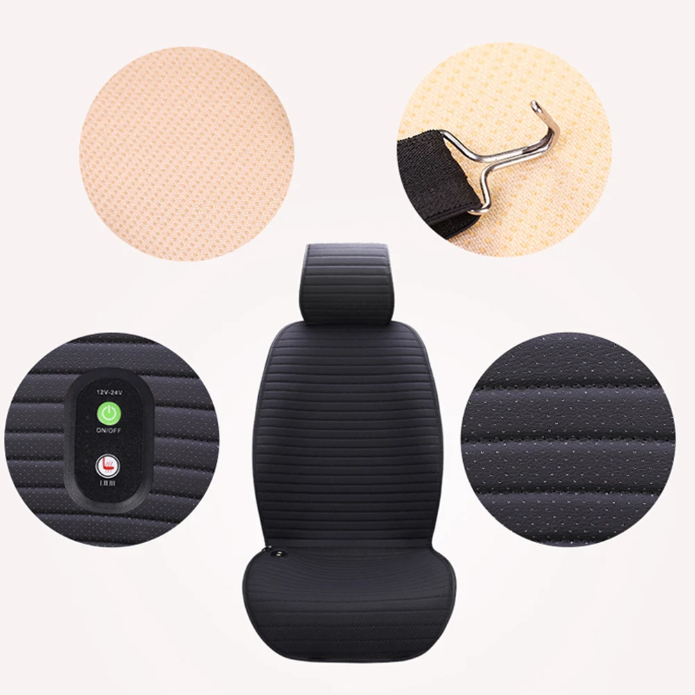Car Heating Warm Cushion Heated Seat Pad with Intelligent Temperature Controller Suitable for Driving in Cold Winter
Car Heating Warm Cushion Heated Seat Pad with Intelligent Temperature Controller Suitable for Driving in Cold Winter