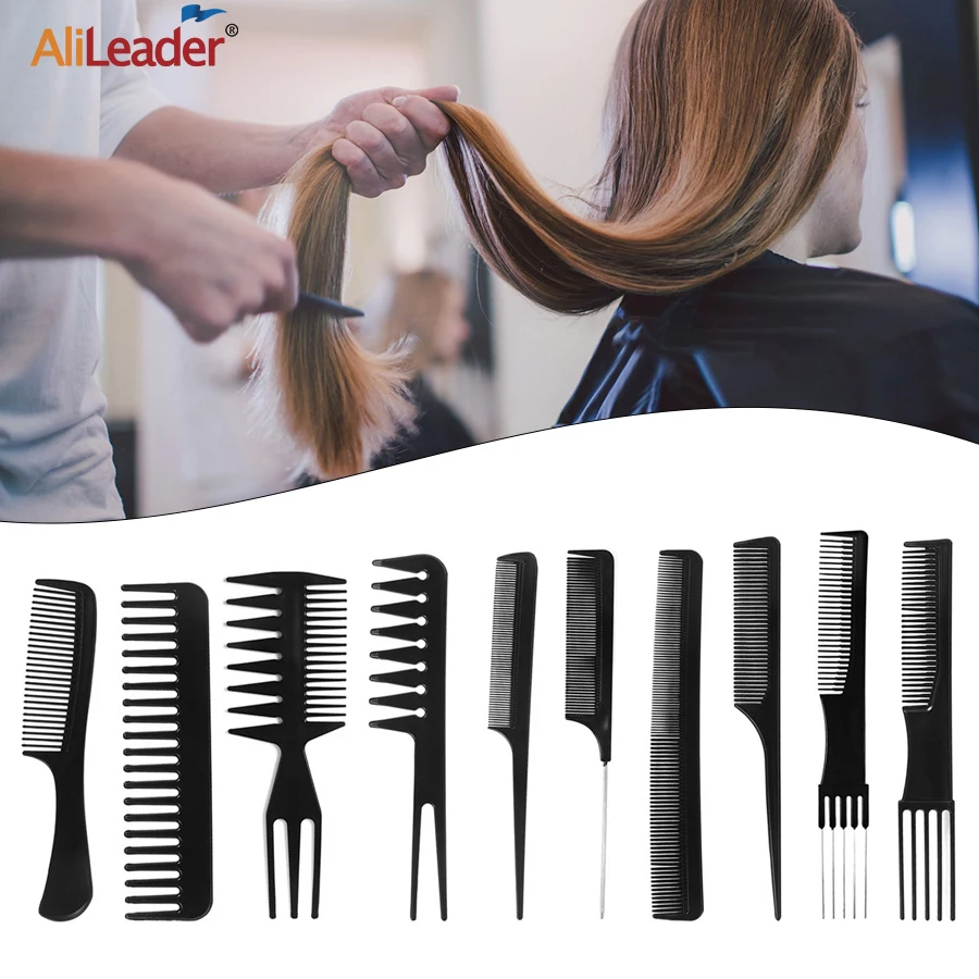 Comb Set For Hair Styling 10 Pieces Hair Stylist Professional Styling Comb Set Stylist Salon Hair Combs For Women Men Hair Types
Comb Set For Hair Styling 10 Pieces Hair Stylist Professional Styling Comb Set Stylist Salon Hair Combs For Women Men Hair Types