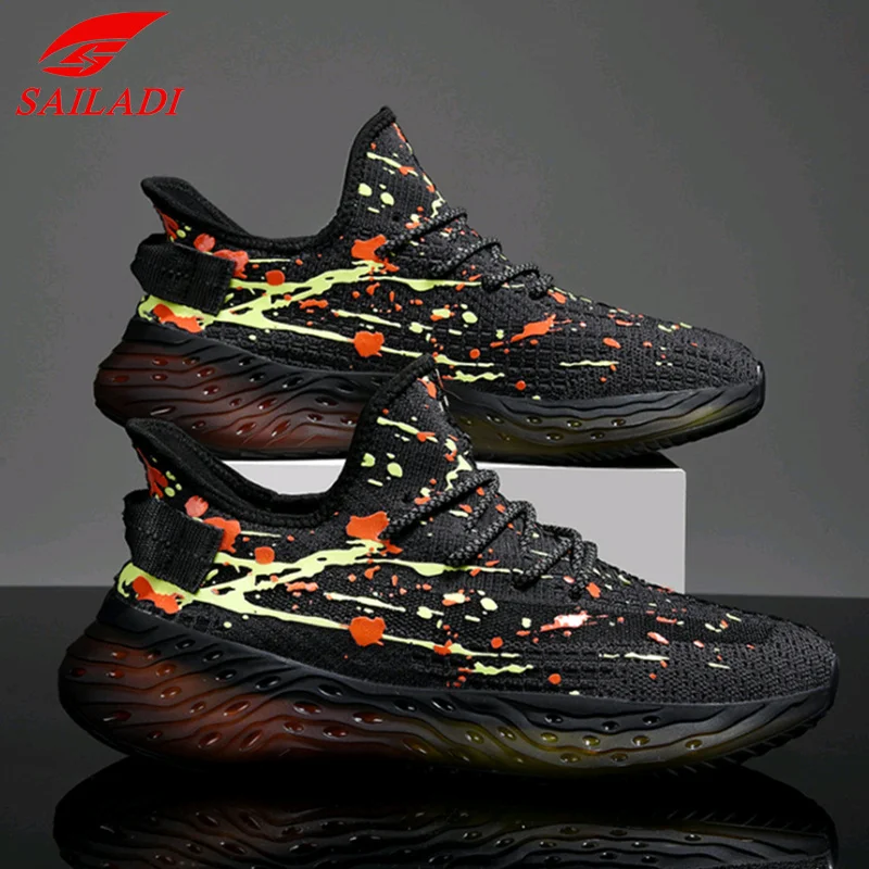 Sailadi Running Shoes Men Breathable Popcorn Combination Sole Sports Shoes Outdoor Walking Fitness Training Sneakers S2122
Sailadi Running Shoes Men Breathable Popcorn Combination Sole Sports Shoes Outdoor Walking Fitness Training Sneakers S2122