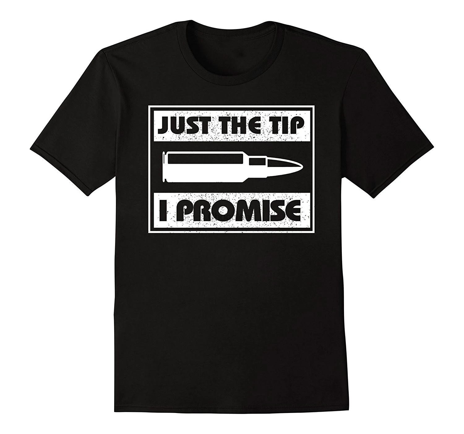 Забавная футболка с надписью Just The Tip я обещаю мужские повседневные топы коротким
