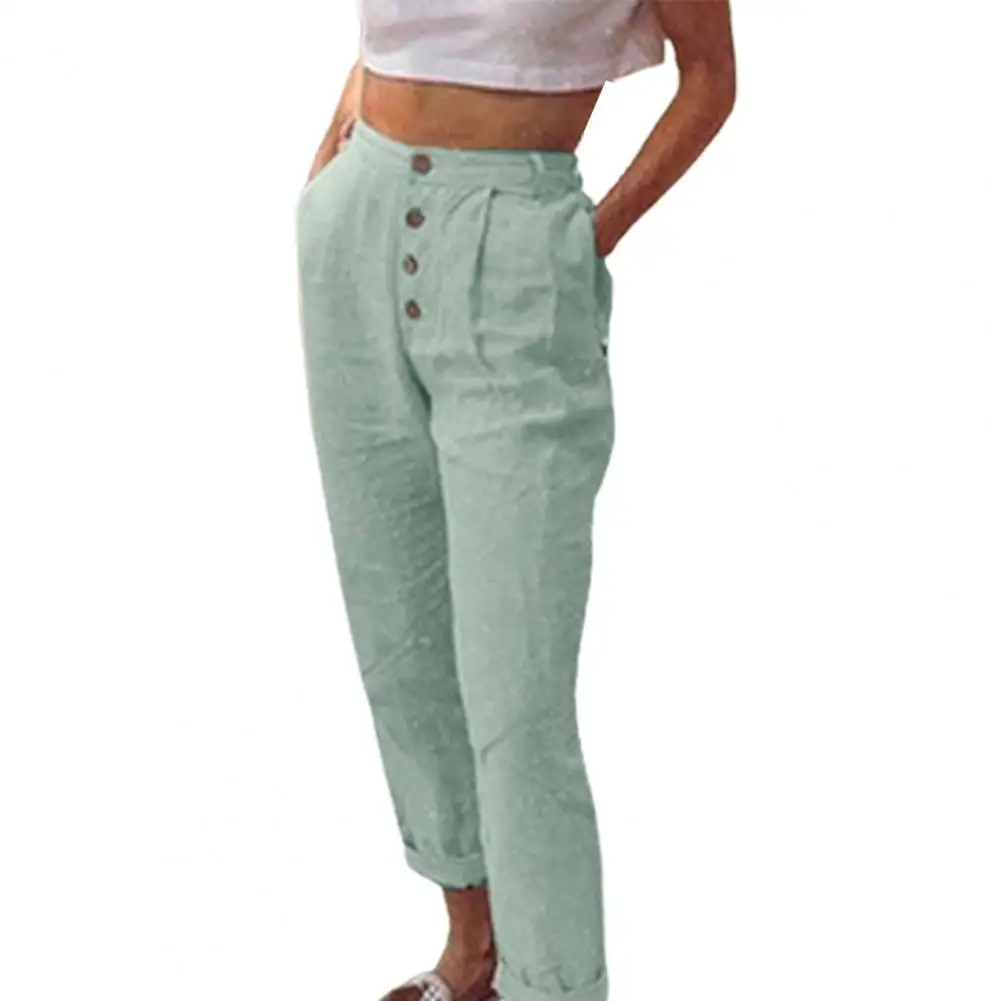 Women Harem Pants High Waist All Match Solid Color High Waist Button Closure Cropped Cotton Blend Trousers Plus Size 3XL
Women Harem Pants High Waist All Match Solid Color High Waist Button Closure Cropped Cotton Blend Trousers Plus Size 3XL