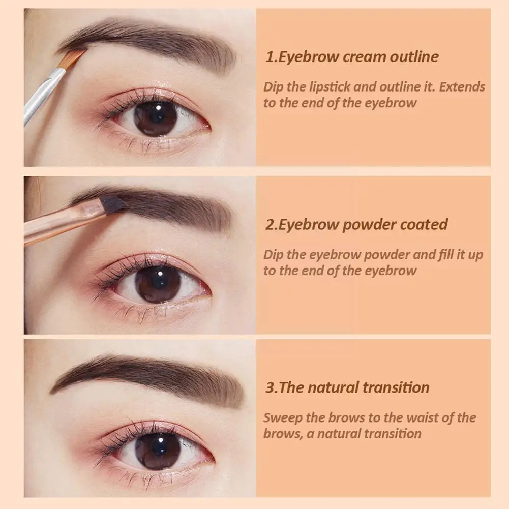 Fashion Eyebrow Powder With Brush Kit Waterproof Eyebrow Eye Cream Cosmetic Color Makeup Dyeing Cream Eyebrow Enhancer Eyeb Y9u2
Fashion Eyebrow Powder With Brush Kit Waterproof Eyebrow Eye Cream Cosmetic Color Makeup Dyeing Cream Eyebrow Enhancer Eyeb Y9u2