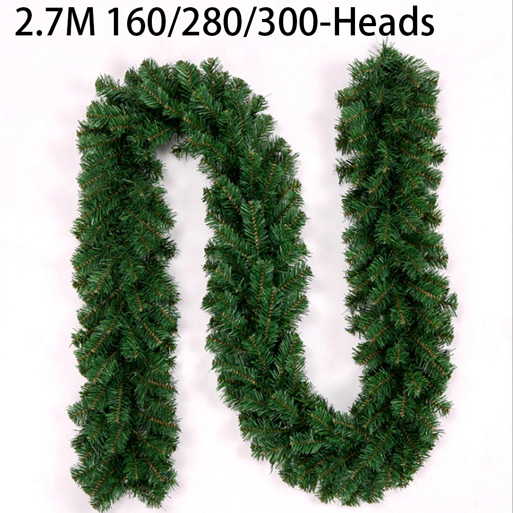 Christmas Garland 2.7M Artificial Green Wreath Christmas Pine Tree Rattan Shop Display Festive Party Perfect Xmas Decoration
Christmas Garland 2.7M Artificial Green Wreath Christmas Pine Tree Rattan Shop Display Festive Party Perfect Xmas Decoration