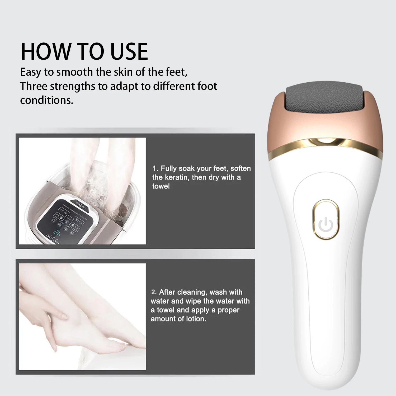 Electric Pedicure Tools Foot Care File Leg Heels Remove Hard Cracked Dead Skin Callus Remover LCD Feet Clean Care Machine
Electric Pedicure Tools Foot Care File Leg Heels Remove Hard Cracked Dead Skin Callus Remover LCD Feet Clean Care Machine