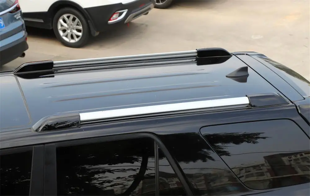 for Toyota 4 Runner 2010-2020 2021 Car Roof Luggage Rack Decoration Cover Stickers Car Exterior Accessories ABS Black/Silver 
for Toyota 4 Runner 2010-2020 2021 Car Roof Luggage Rack Decoration Cover Stickers Car Exterior Accessories ABS Black/Silver