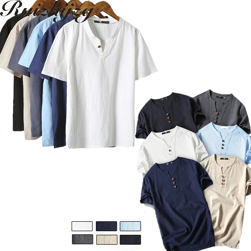 Рубашка Ruizhijzg женская летняя, блуза из хлопка и льна с короткими рукавами, Повседневная однотонная, стиль оверсайз в Корейском стиле
Рубашка Ruizhijzg женская летняя, блуза из хлопка и льна с короткими рукавами, Повседневная однотонная, стиль оверсайз в Корейском стиле