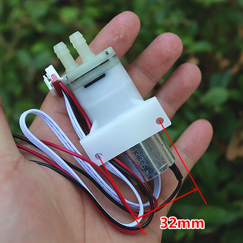 370 Self-priming Water Pump Diaphragm Pump, DC12V, with Photoelectric Sensor, Carbon Brush Motor Pump, Water Inlet &Outlet 6.5mm
370 Self-priming Water Pump Diaphragm Pump, DC12V, with Photoelectric Sensor, Carbon Brush Motor Pump, Water Inlet &Outlet 6.5mm