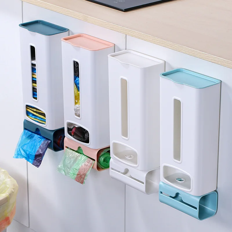 Punch Garbage Bag Storage Box Put Collector Wall Mounted Kitchen Convenient Bag Removable Sorting Box
Punch Garbage Bag Storage Box Put Collector Wall Mounted Kitchen Convenient Bag Removable Sorting Box