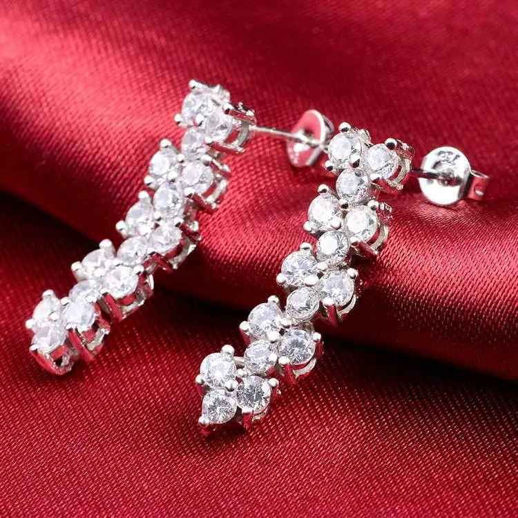 Christmas 925 Sterling Silver Roma Roman Drop Earings Long Big Earing For Women 2021 New Women Wedding Jewelry E684
Christmas 925 Sterling Silver Roma Roman Drop Earings Long Big Earing For Women 2021 New Women Wedding Jewelry E684