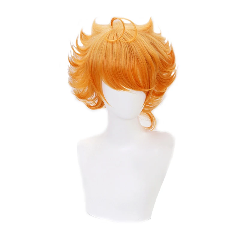 Emma-Peluca de Cosplay de Anime, pelucas de pelo sintético resistentes al calor, con gorro de pelo sintético, modelo Yakusoku no
Emma-Peluca de Cosplay de Anime, pelucas de pelo sintético resistentes al calor, con gorro de pelo sintético, modelo Yakusoku no