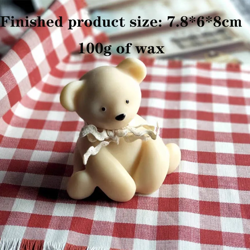 Candle Silicone Mold Cute Bear And Tulip Flower Shape Decorative Candle Making Korean Style
Candle Silicone Mold Cute Bear And Tulip Flower Shape Decorative Candle Making Korean Style