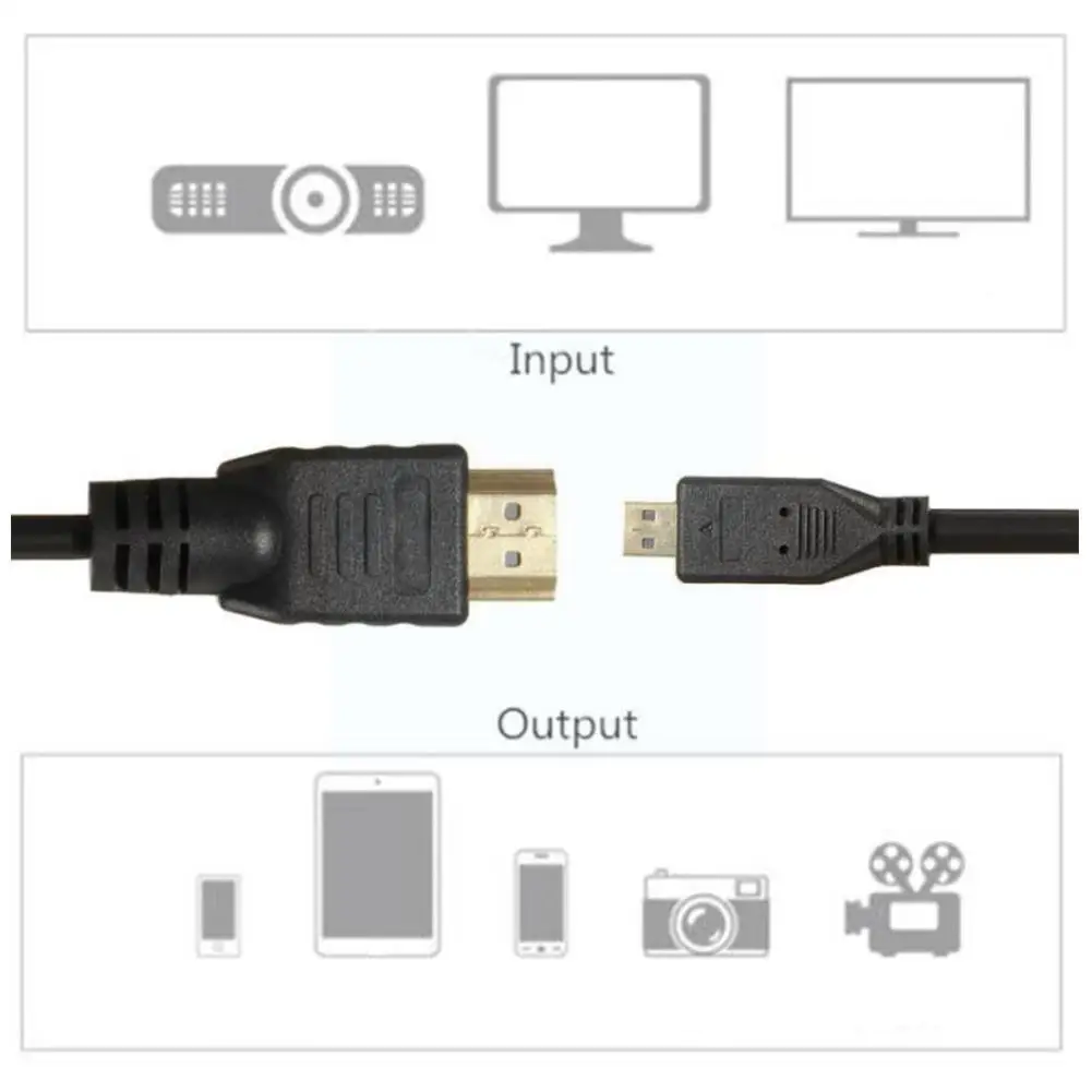 1pcs Micro USB to HDMI Cable 4K Type C HDMI Converter for MacBook Huawei Mate 30 Micro USB HDMI Adapter Micro USB to HDMI P M4Y0
1pcs Micro USB to HDMI Cable 4K Type C HDMI Converter for MacBook Huawei Mate 30 Micro USB HDMI Adapter Micro USB to HDMI P M4Y0