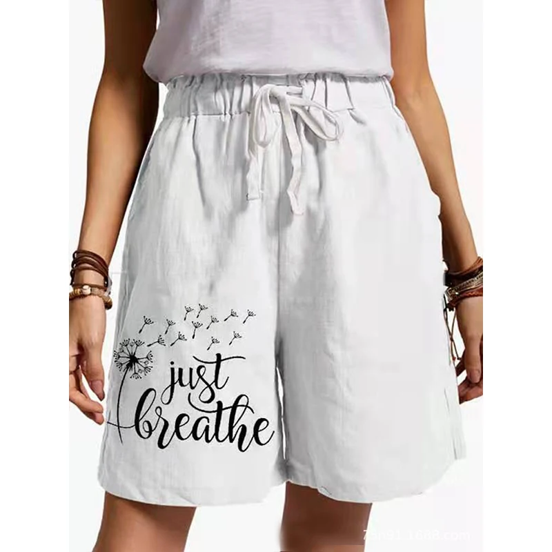 Dandelion Printed Casual Shorts Women Summer Loose 2021 Wild Tide Ins Straight Style High Waist Sports Five-point Oversize Pants
Dandelion Printed Casual Shorts Women Summer Loose 2021 Wild Tide Ins Straight Style High Waist Sports Five-point Oversize Pants