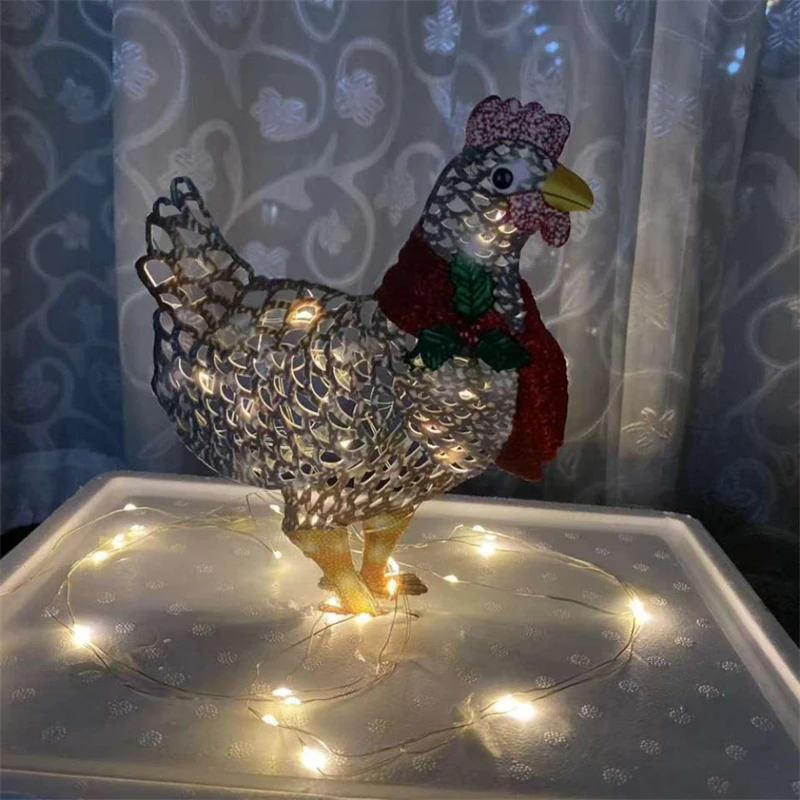 Светильник ственские украшения, светящаяся курица с шарфом, праздничный декор, светодиодная плоская 3D уличная Рождественская подсветка, ст...
Светильник ственские украшения, светящаяся курица с шарфом, праздничный декор, светодиодная плоская 3D уличная Рождественская подсветка, ст...