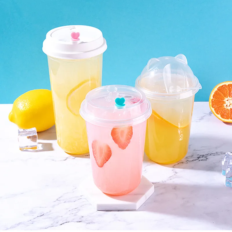 50pcs 90 caliber U-shaped disposable cups 400ml transparent coffee tea juice cold hot drink takeaway packaging cups with lid
50pcs 90 caliber U-shaped disposable cups 400ml transparent coffee tea juice cold hot drink takeaway packaging cups with lid