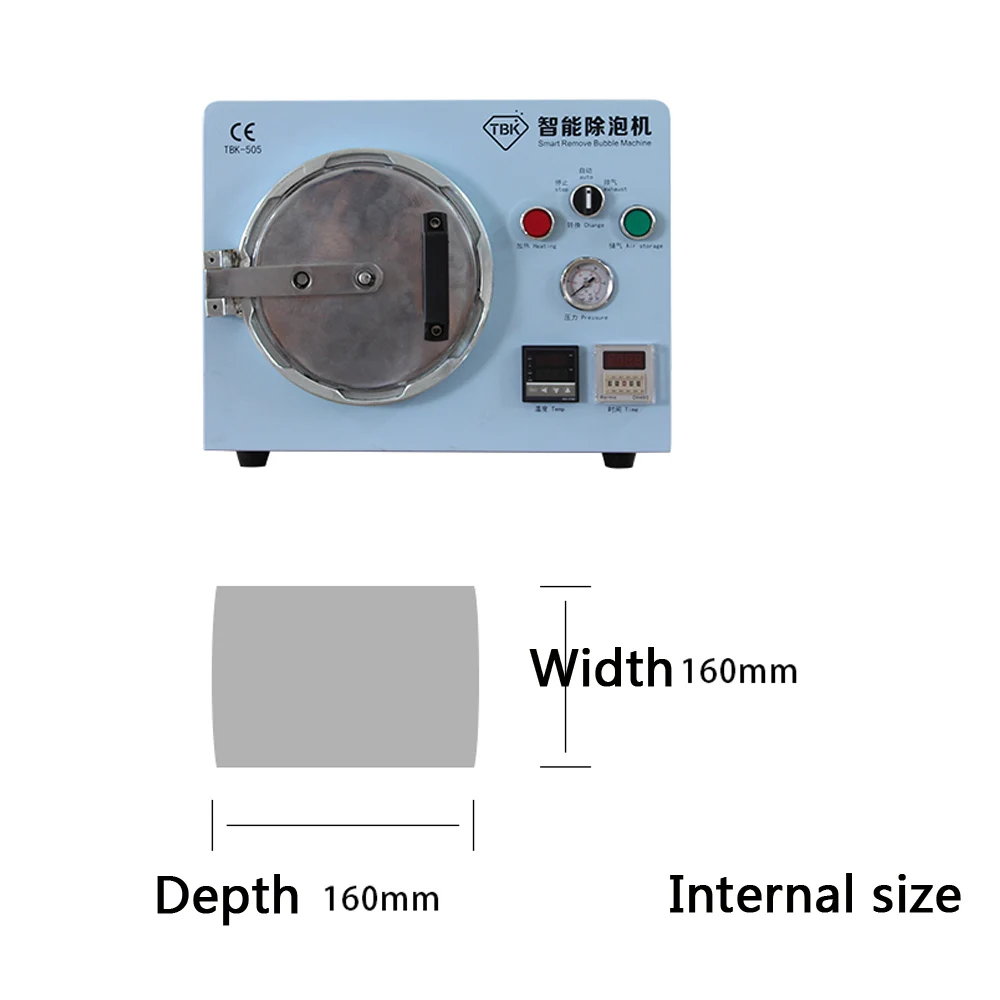 Bubble Remove Machine Autoclave Smart Built-in Air Compressor For LCD Screen Refurbish LY 505
Bubble Remove Machine Autoclave Smart Built-in Air Compressor For LCD Screen Refurbish LY 505