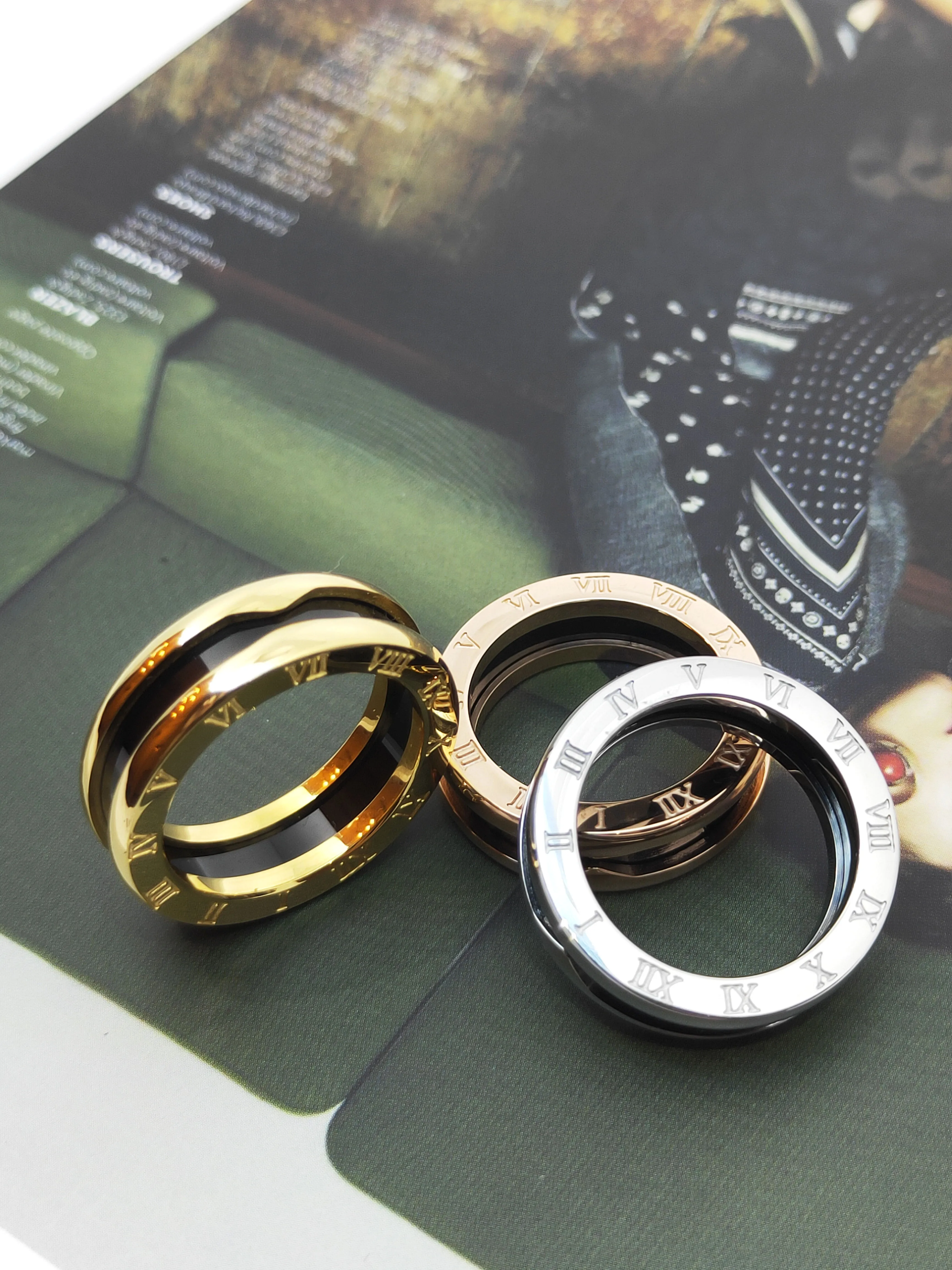 SINGOM Vintage Couple Roman Numerals Rings for Women Men Unisex Stainless Steel Jewelry Aesthetic Gold Accessories Free Shipping
SINGOM Vintage Couple Roman Numerals Rings for Women Men Unisex Stainless Steel Jewelry Aesthetic Gold Accessories Free Shipping