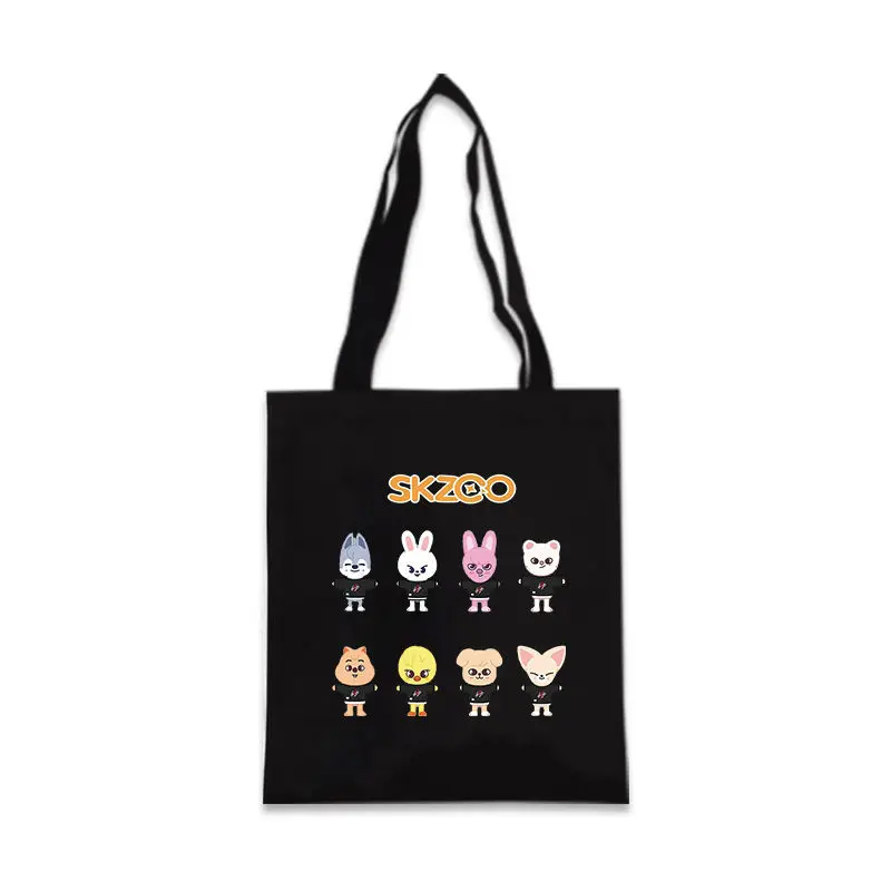 Skzoo Stray Kids Shipping Bag Female Canvas Cloth Shoulder Bag Bbokari Leebit Wolf Chan Puppym Anime Bag
Skzoo Stray Kids Shipping Bag Female Canvas Cloth Shoulder Bag Bbokari Leebit Wolf Chan Puppym Anime Bag