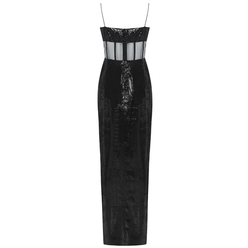 Bevenccel High Quality Celebrity Evening Party Dress 2020 New Arrival Women Sequins Maxi Dress Vestidos Elegant Long Dress
Bevenccel High Quality Celebrity Evening Party Dress 2020 New Arrival Women Sequins Maxi Dress Vestidos Elegant Long Dress