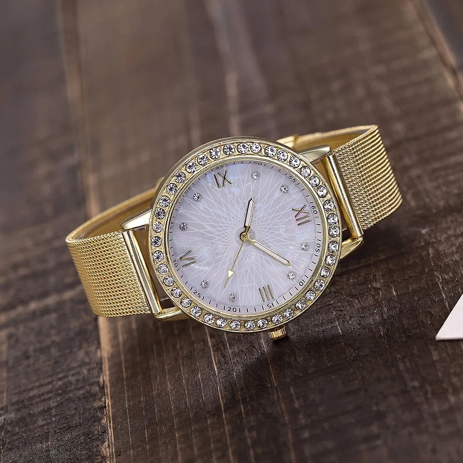 

vansvar Casual Quartz Stainless Steel Band Newv Strap Watch Analog Wrist Watch relogio masculino luxury women rose gold 30