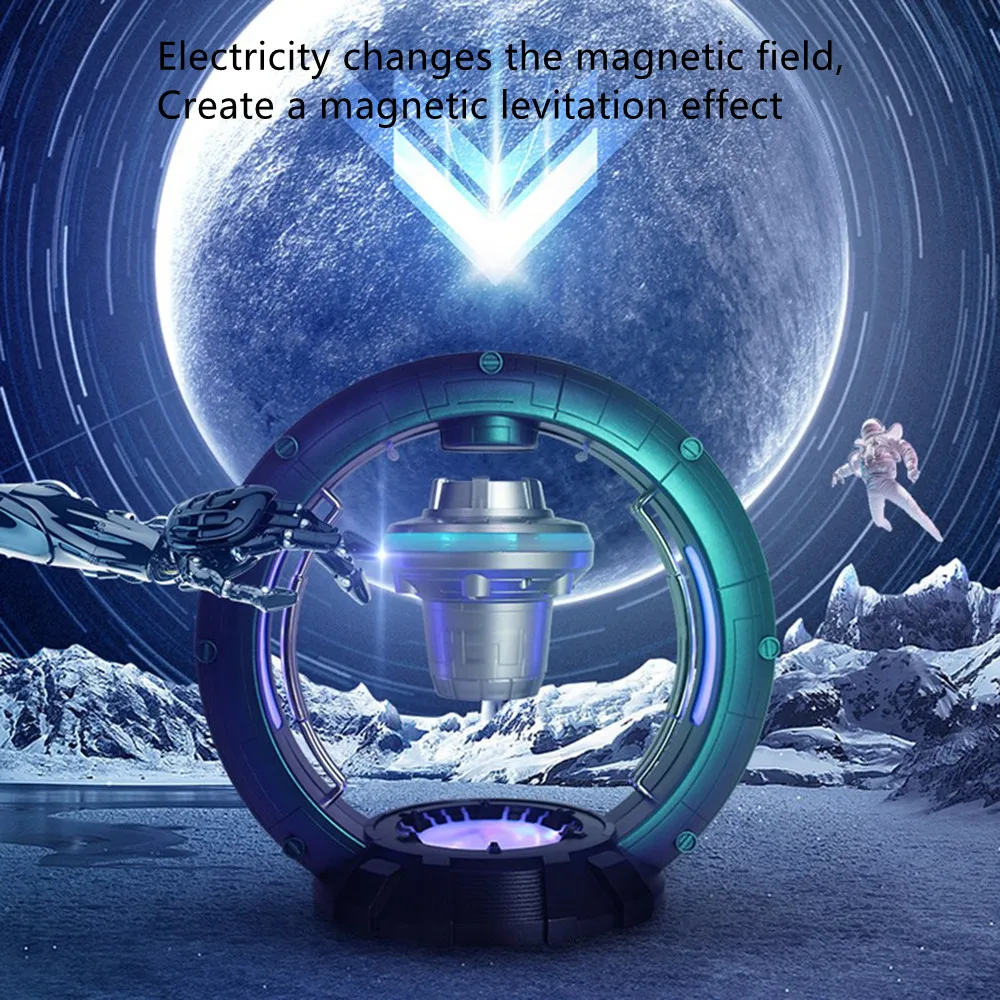Magnetic Levitation Bluetooth Speaker Spacecraft Ornaments Globe Hanging Audio Automatic Balance Wireless Audio New
Magnetic Levitation Bluetooth Speaker Spacecraft Ornaments Globe Hanging Audio Automatic Balance Wireless Audio New